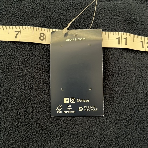 Chaps Fleece Pullover Size M - Picture 5 of 7